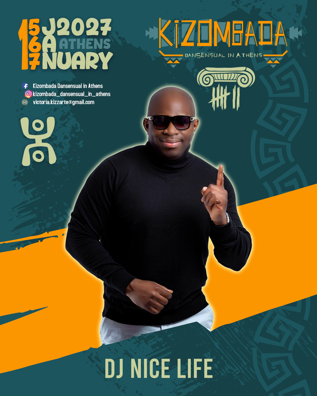 DJ Nice Life — DJ at the 7th Kizombada Dansensual in Athens